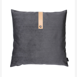 BETR�K Pude Velour 50x50, M�rkegr�