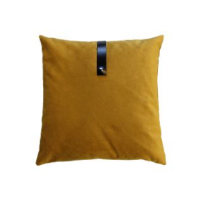 Pude Velour 50x50, Ocher