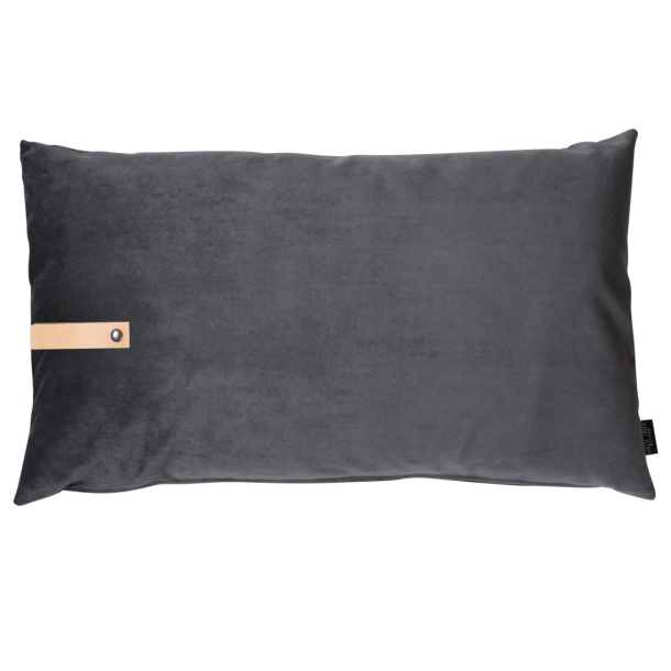 BETR�K Pude Velour 80x50, m�rkegr�