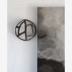 K�mpe Keramik Skulptur