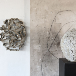 Stor Keramik Skulptur