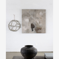 K�mpe Keramik Skulptur