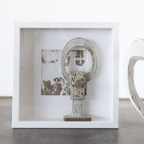 Kunstobjekt i Ramme 27x27 cm