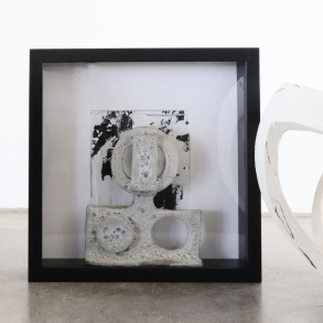 Kunstobjekt i Ramme 27x27 cm