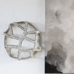 K�mpe Keramik Skulptur