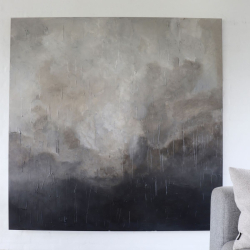 Stort Maleri 180cm x 180cm