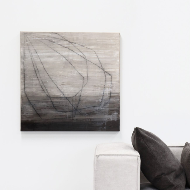 Maleri 100cm x 100cm