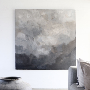 Stort Maleri 150cm x 150cm