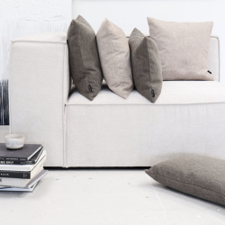 Pude Taura U strop 50x50, Taupe