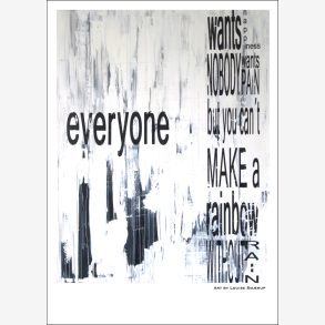 Plakat Everyone 50 cm x 70 cm