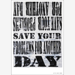 Plakat Save Your Problems 70 cm x 100 cm