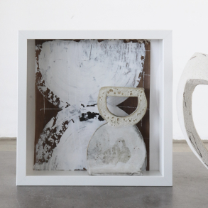 Kunstobjekt i Ramme 27x27 cm