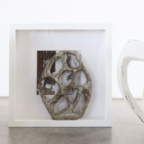 Kunstobjekt i Ramme 27x27 cm