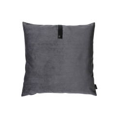 Pude Velour 50x50, Mrkegr