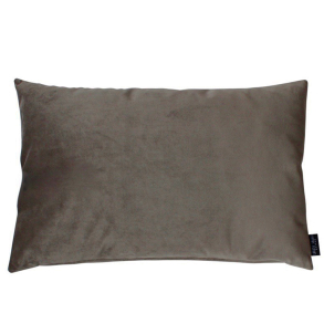 Pude Velour u. strop 80x50, Taupe