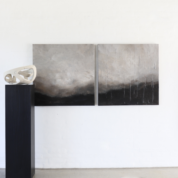 Malerier 80cm x 80cm