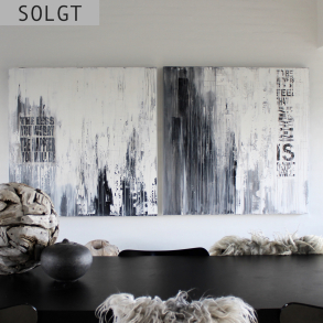 Maleri 120 cm x 120 cm