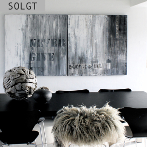 Maleri 120 cm x 120 cm