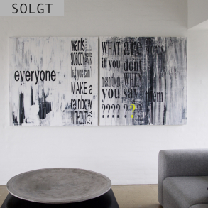 Maleri 120 cm x 120 cm