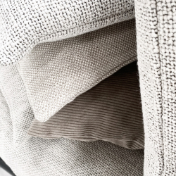 Pude Rough 50x50, offwhite