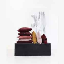 Pude Velour 50x50, dusty rose